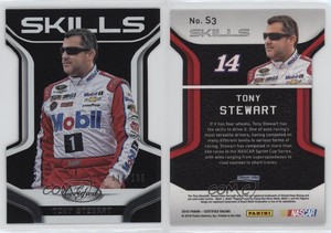 2016 Certified Skills Mirror Blue /50 Tony Stewart #S3 HOF