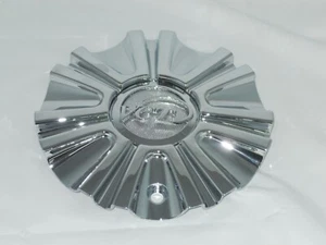 VCT Wheels Mancini 208-2090-2295-CAP Chrome Wheel Center Cap - Picture 1 of 3