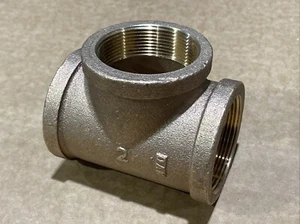 Lansdale Valve 2" Bronze Tee, 400-100-01075 - Picture 1 of 6