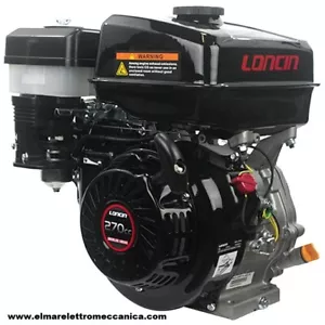 9 HP LONCIN Motore A Scoppio 4 Tempi Albero Conico 23 Mm Lombardini Ruggierini - Foto 1 di 4