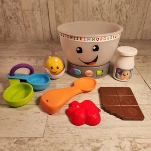 FISHER PRICE EDUCATIONAL BOWL LAUGH LEARN MAGIC - Picture 1 of 9