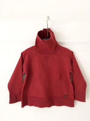Pull col roulé Obaibi rouge - 18 mois - Photo 1/3