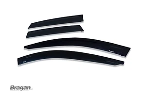 Window Deflectors For Renault Captur 2019+ Adhesive Rain Protector Accessories - Picture 1 of 4