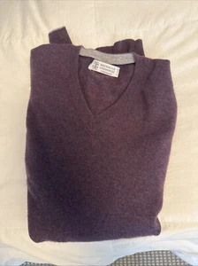 Brunello Cucinelli Cashmere V Neck Sweater - Picture 1 of 1