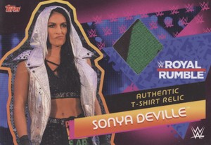Slam Attax Reloaded 2020 Karte Karte M5 - Sonya Deville - Relic Card