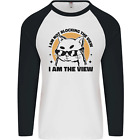 I am the View Funny Cat Mens L/S Baseball T-Shirt