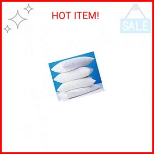 4 Pack Deluxe Zippered Vinyl Pillow Covers - Waterproof Protectors for Longer La - Picture 1 of 2