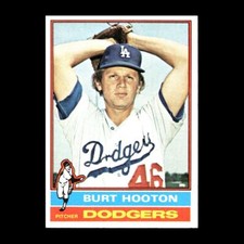 Burt Hooton 1976 Topps Los Angeles Dodgers #280 GM R304 2