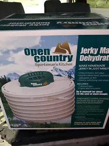 Open Country Sportsmans Kitchen 7 Tray Food Dehydrator Jerky Maker FD-28SK Nesc - Picture 1 of 4