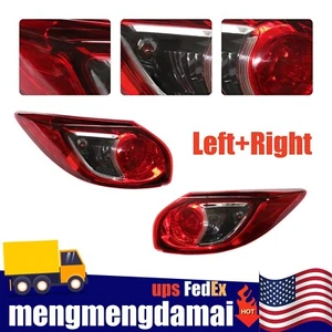 Outer Tail Lights Lamps Driver & Passenger Side For 2013-2016 Mazda CX-5 LH+RH - Foto 1 di 11