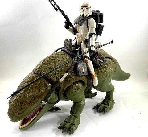 Star Wars Black Series Dewback and Sandtrooper 6" Figure Set #4 2018 Complete Cover