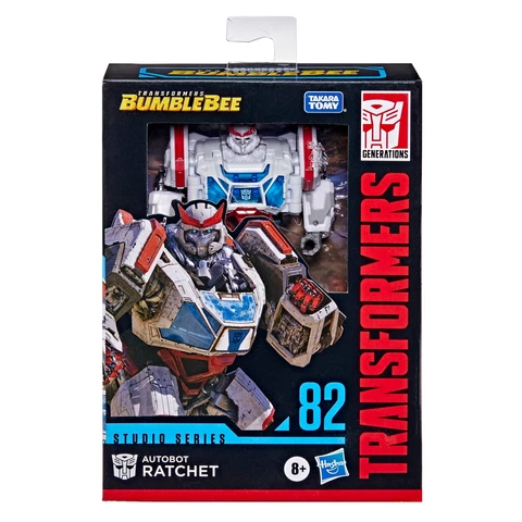 NEW Transformers Studio Series 82 Deluxe Class Autobot Ratchet Action Figure Cover