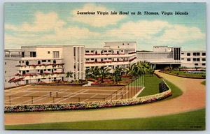 Postcard Luxurious Virgin Isle Hotel On St. Thomas, Virgin Islands Unposted - Picture 1 of 2