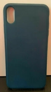 heyday Apple iPhone XS Max Silicone Case - Navy Blue - Picture 1 of 2