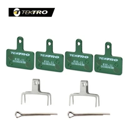 2Pairs Tektro E10.11 Metal High Performance Disc Brake Pads Auriga Draco Orion - Image 1 of 2