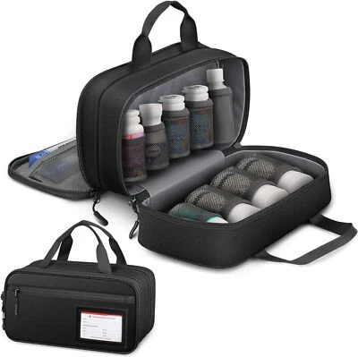 Pill Bottle Organizer Medicine Storage Bag Medication Travel Carrying Case - Image 1 of 4