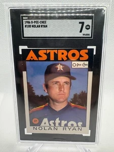 NOLAN RYAN 1986 O-PEE-CHEE #100 SGC 7 ASTROS 🔥🔥 - Imagen 1 de 2
