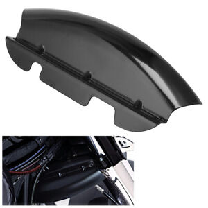 Black Lower Triple Tree Wind Deflector For Harley Touring Road Glide 2014-2020