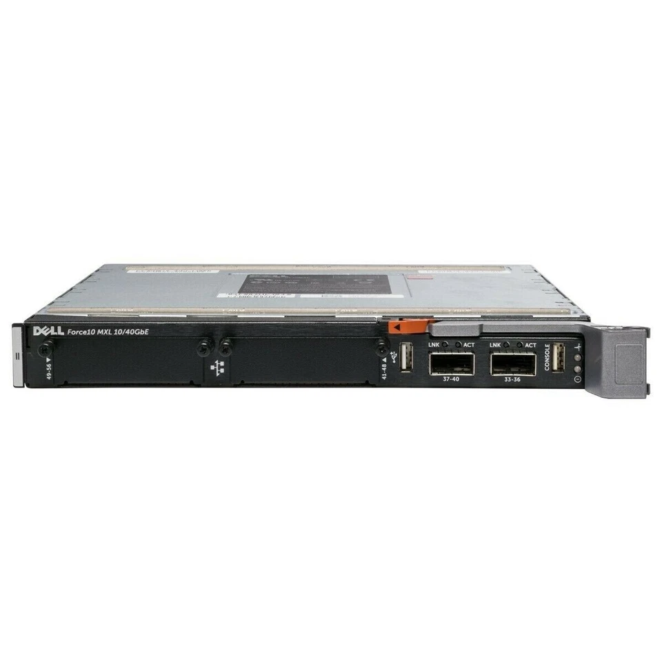 Dell Force10 MXL 10/40GBE 2 Port QSFP+ Switch Module TKJ12 For M1000E - Image 1 of 1