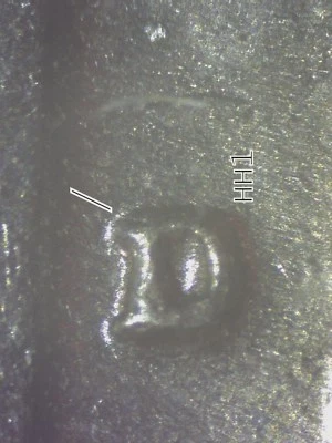 1946-D JEFFERSON NICKEL RPM D OVER D  GEM BU  HH1 - Image 1 of 4