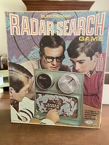 Vintage Ideal Electronic Radar Search Game Battery Operated 1969 See Info - Bild 1 von 5
