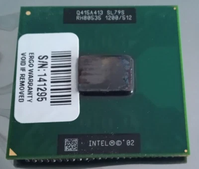 Intel Celeron M310 - 1.20ghz - 512kb Cache - 400mhz FSB - Vintage CPU - SL79S - Image 1 of 2