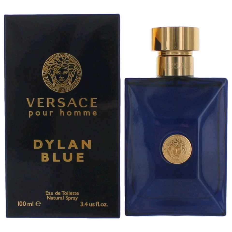 Versace Pour Homme Dylan Blue de Versace, spray EDT de 3,4 OZ para hombre Foto 1 de 1
