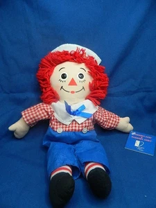 2002 Raggedy Andy Stoffpuppe Hasbro Applause Doll Exclusive for Kohls Neu mit Etikett - Bild 1 von 7