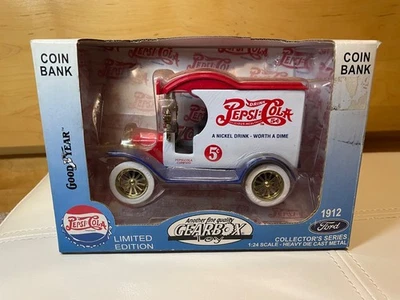 Nuevo banco de monedas Pepsi Cola edición limitada por caja de cambios Ford Delivery Car 1912 Foto 1 de 4