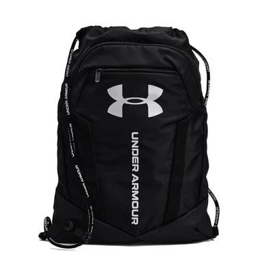Under Armour Unisex Undeniable 2.0 Sackpack Backpack Black/Sliver - Image 1 of 4