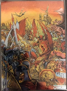 1994 Krome Productions Trading Card Lady Death #18 - Battle For Hell - Bild 1 von 2