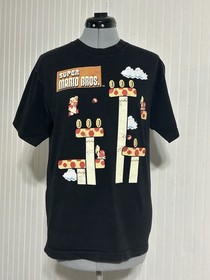 VTG Super Mario Bros Official Nintendo Video Game T Shirt 2017 Men&rsquo;s M 80s NES