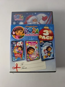 Dora the Explorer DVD 3 Pack 2004 & 2020 New Sealed  - Picture 1 of 8