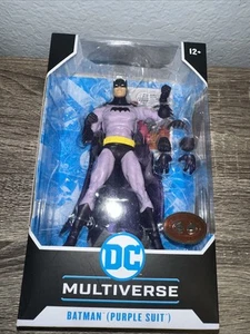 DC Multiverse - BATMAN PURPLE SUIT (Red Platinum Edition) - Picture 1 of 6