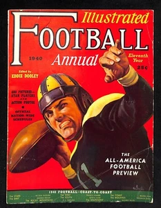 1940 Football Illustrated Annual Magazine 85567b56 - Picture 1 of 2