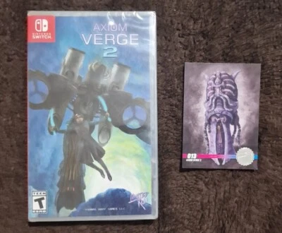 AXIOM VERGE 2 #123 SWITCH LIMITED RUN GAMES NEW AND SEALED + LRG CARD - Image 1 of 3