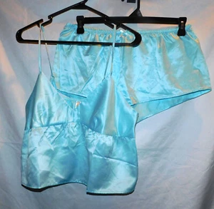 Flora by Flora Nikrooz Gr. L blau 2-teiliges Cami/kurzer Pyjama Set Neu mit Etikett - Bild 1 von 1
