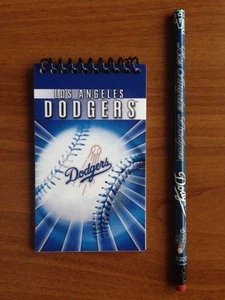 NOTIZBLOCK + BLEISTIFT Offiziere LOS ANGELES DODGERS Baseball MLB Schule College - Bild 1 von 1