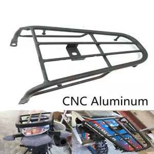 Motorcycle Rear Luggage Rack Cargo Frame Carrier Shelf Tail Holder CNC Aluminum - Picture 1 of 9
