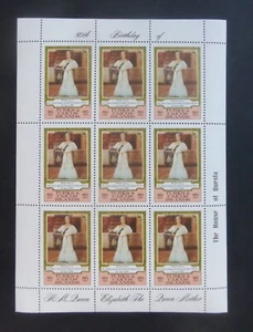Turks & Caicos 1980 Queen Mother 80th Birthday Sheetlet MNH UM unmounted mint - Imagen 1 de 1