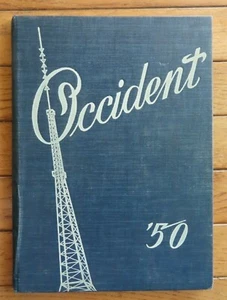 1950 OCCIDENT WEST HIGH SCHOOL CLASS YEARBOOK ROCHESTER, NY - Picture 1 of 5