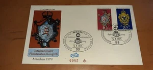 BUNDESREPUBLIK 764-765 IBRA auf Ersttagsbrief mit Ersttagsstempel,  - Bild 1 von 3
