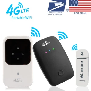 4G LTE Mobile Broadband Wireless Router Hotspot Portable WiFi Modem SIM Unlocked - Picture 1 of 37