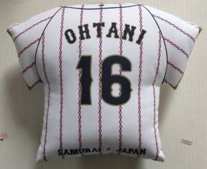 【Rare！】Shohei Ohtani WBC 2023 Print Baseball seat Cushion Samurai Japan New
