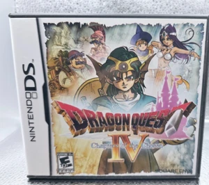 Dragon Quest IV (Nintendo DS, 2008) CIB Complete with Inserts - Picture 1 of 5