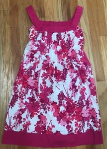 Lindo Vestido Solero SIGNATURE LONDON STYLE Talla 10 Rosa Floral Algodón Usado en Excelente Condición M/L - Imagen 1 de 9