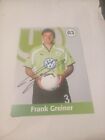 Signierte AK Frank Greiner VfL Wolfsburg NEU 