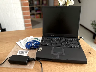 Acer Travelmate 210 Retro PC Portatile Laptop Windows ME DOS Giochi Retro TOP - Immagine 1 di 4