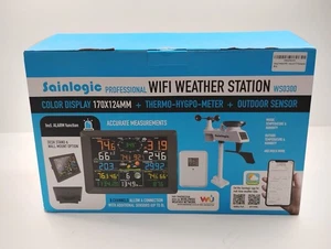 Sainlogic Pro Wi-Fi Weather Station Base Station 10" Big Color Display - WS0300 - Picture 1 of 6