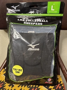 Mizuno LR6 Volleyball Knieschoner schwarz niedrige Leibhöhe bequemer Schutz L neu - Bild 1 von 2